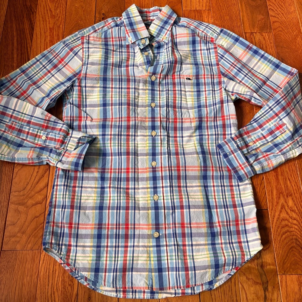 Vineyard Vines Slim Fit Tucker Plaid Button-Down